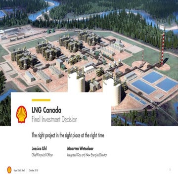 Shell gives green light to invest in LNG Canada