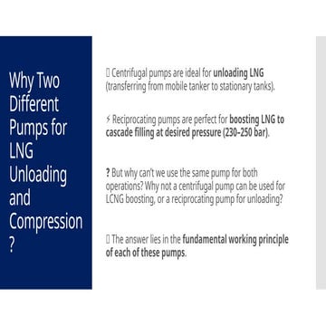 LNG Pumps Explained: Centrifugal vs Reciprocating.pptx