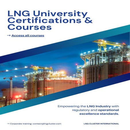 Comprehensive LNG Industry Certifications and Training Programs for ...