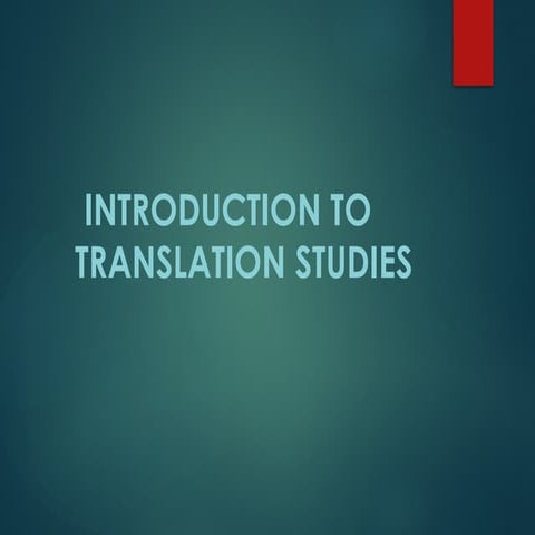 Kinds of translation | PPTX