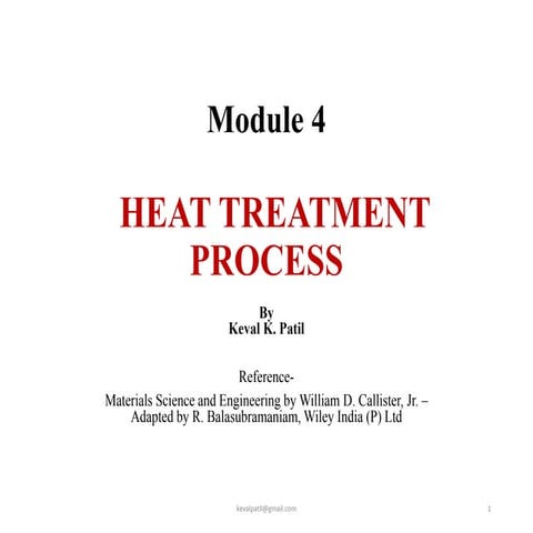 Heat treatment Process