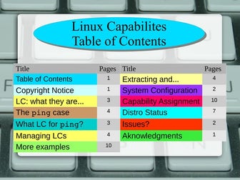 Linux Capabilities - eng - v2.1.5, compact