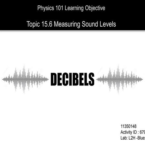 Noise dB to dBA Calculation_Gan Chun Chet.pptx