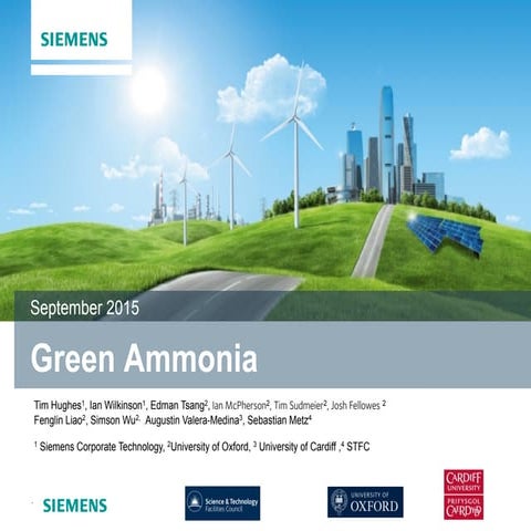Green Ammonia Financial Model Toolkit LCOA | PDF