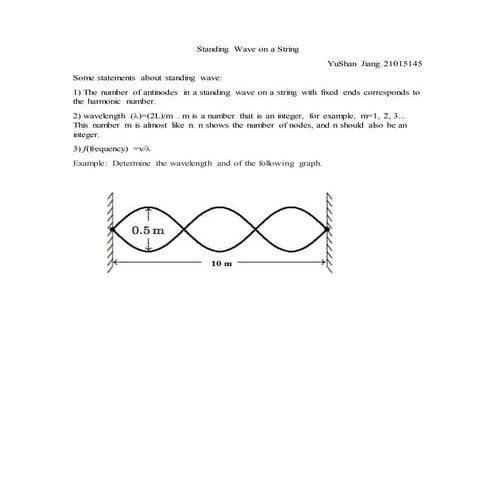 Standing waves | PPTX