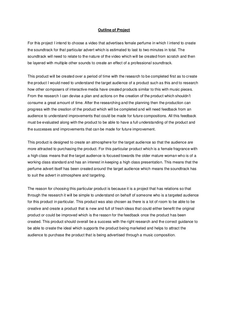 Gm591 project outline essay 03 image