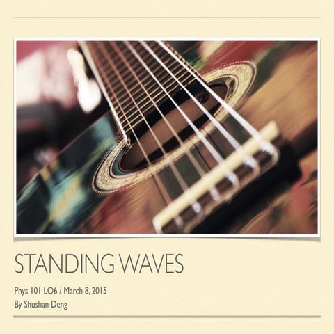 Phys 101 LO6 - Shushan Deng