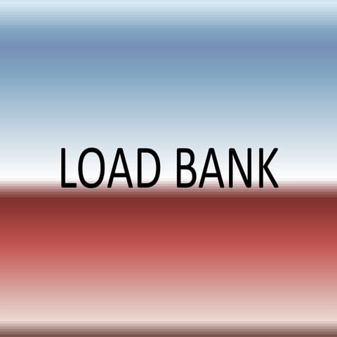 Load bank | PPTX