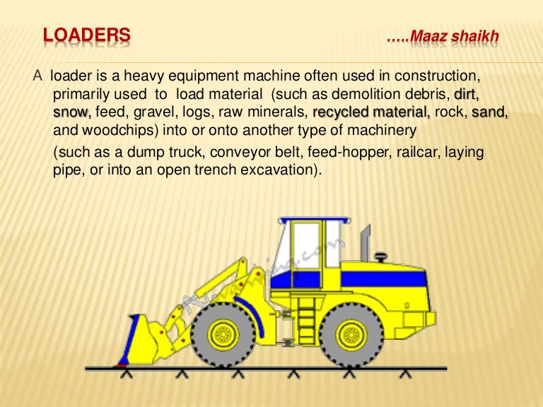 Loaders in Construction