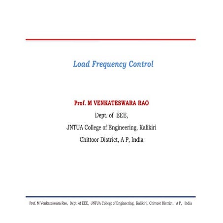 power system operation Load frequency.pdf
