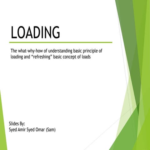 Loading Calculation - Pressure Vessel and Structural