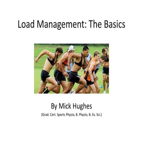 Load Management Presentation