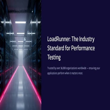 LoadRunner walkthrough | PDF
