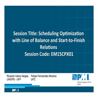 Scheduling Optimization with Line o...