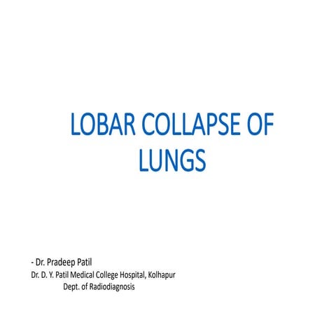 lobar collapse xray.pptx