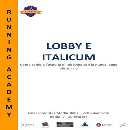 Lobby e Italicum