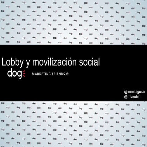 Campañas electorales y de movilización social (el impacto de las Tic). 