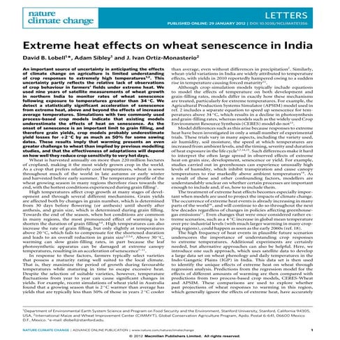 Climate change mitigation and adaptation 2011ver2 | PDF