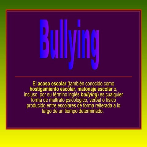 Bullying