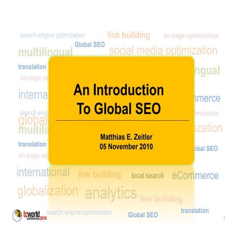 Introduction to Global SEO