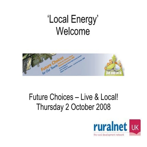 Local Energy Workshop   With Co Re (Ss)