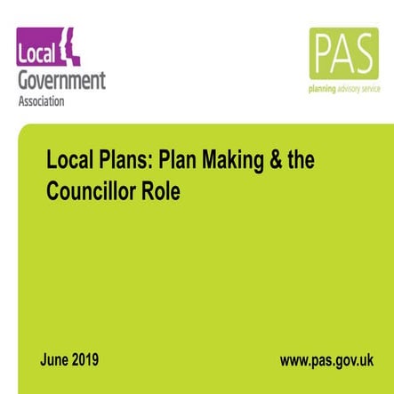 Local plans-and-plan-making cllr pres june2019