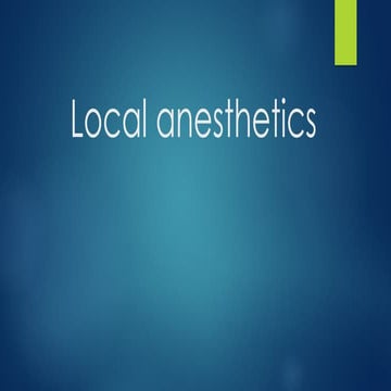 LOCAL... easter amide ...ANASTHESIA.pptx