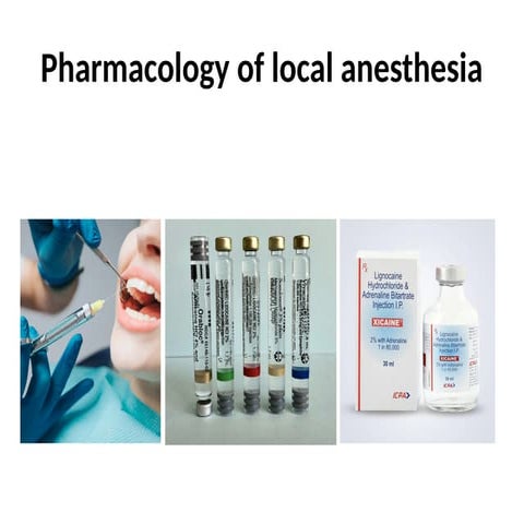 Local anesthesia pharmacology for bachelor of dental surgery .pptx