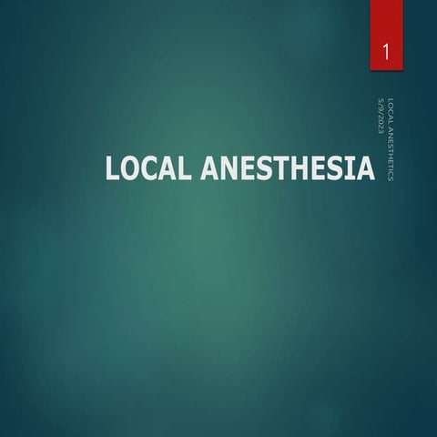 local anesthetic.ppt
