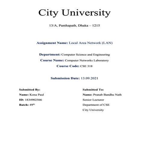 Local area network (lan)