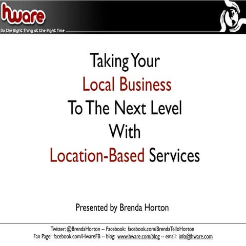 Taking Your Local Business to Higher Level with Location Based Services