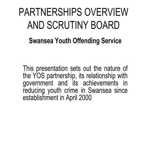 Youth Offender Service