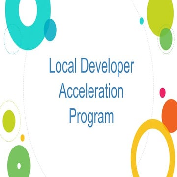 Local developer program