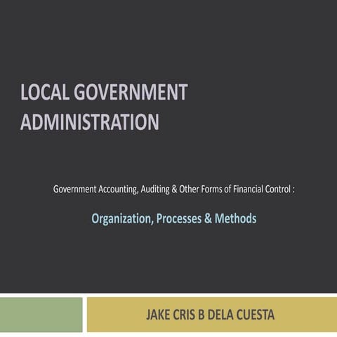 Local Government Admin