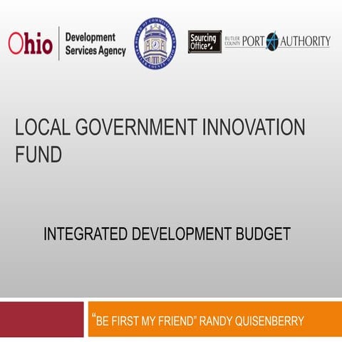 Local government innovation fund