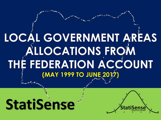 Local government allocations, may 1999 to june 2017