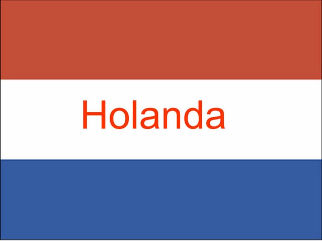 Localização Geográfica da Holanda