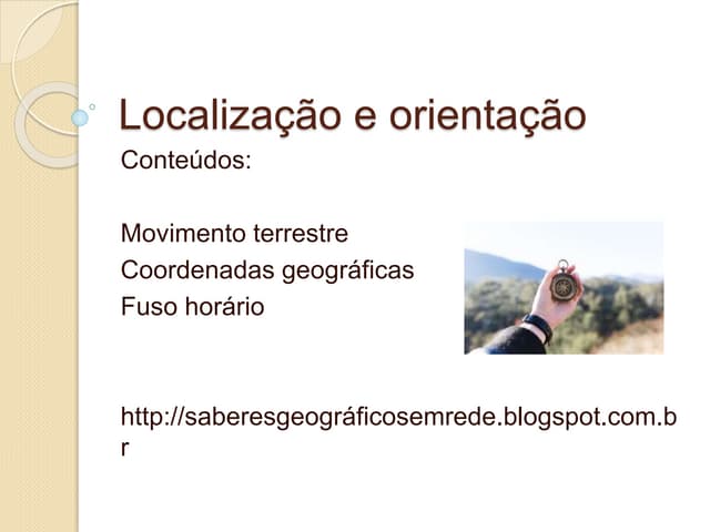 Localização e orientação