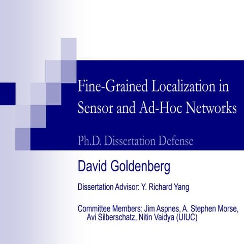 lecture localization-goldenberg-defense.ppt