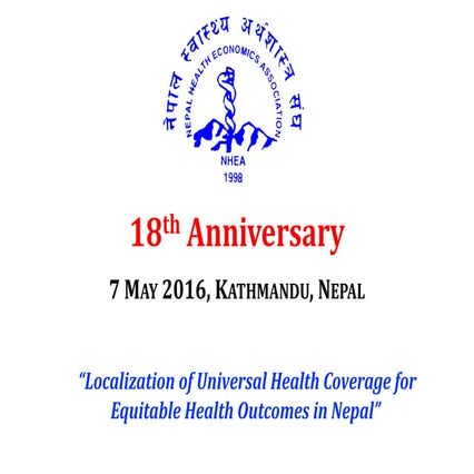 Localization of Universal Health Coverage for Equitable Health Outcomes in Nepal