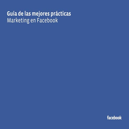 Soluciones Marketing en Facebook