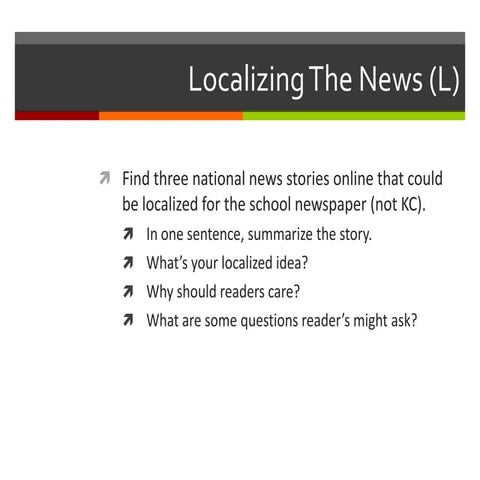 Localize the news