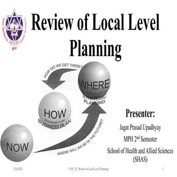 Local Level Health Planning.pptx