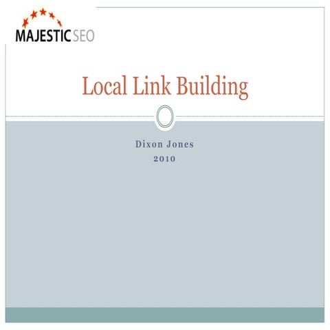 Local link building