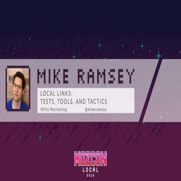 Local Link Building Tips, Tools, and Tactics