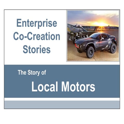 Local Motors Story