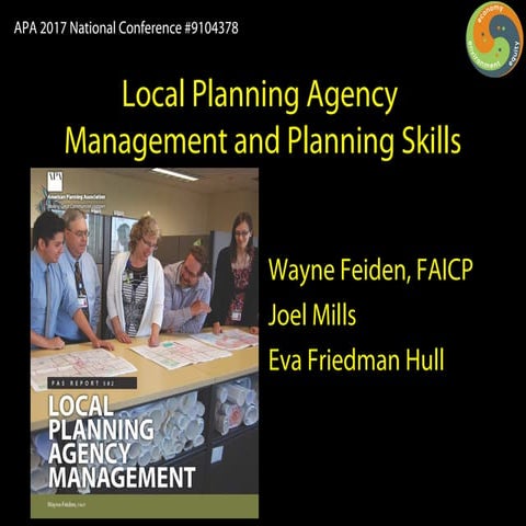 Local Planning Agency Management and Planning Skills