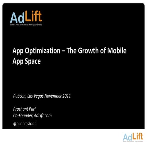 Local Search on Mobile, App Optimization