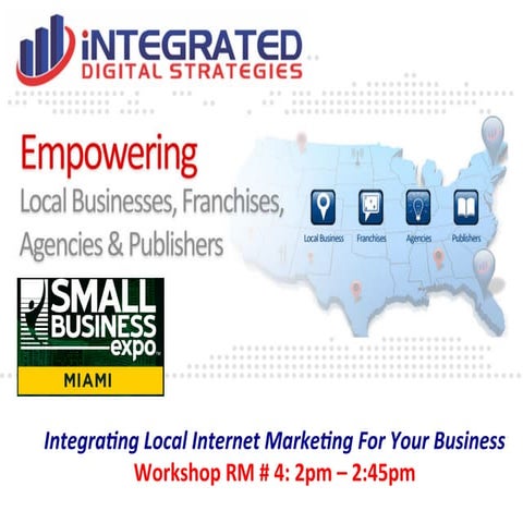 Local Search Optimization Presentation Miami Florida