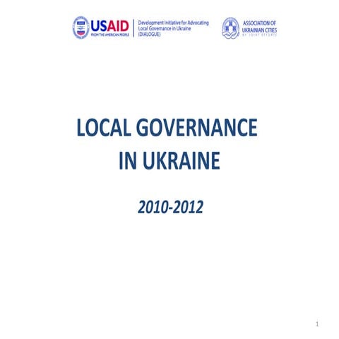 Local self governance in 2012
